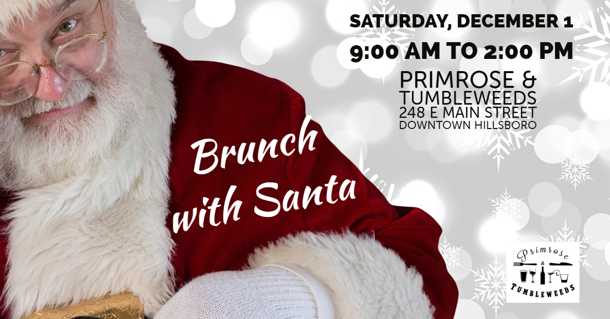 Brunch with Santa – December 1st